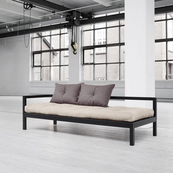 Multifunkcionalna sofa Karup Soul Black / Vision / Gris-image-1