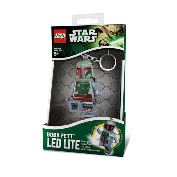 Svjetleći privjesak za ključeve LEGO® Star Wars Boba Fetta-image-1