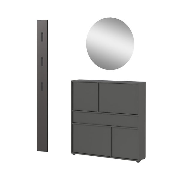 Antracitno sivi set za hodnik Ameca 2.0 – Germania