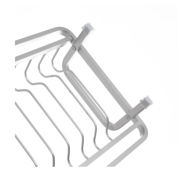 Crno-bijeli metalni ocjeđivač za posuđe 41,5x17 cm Deluxe – Orion-image-4