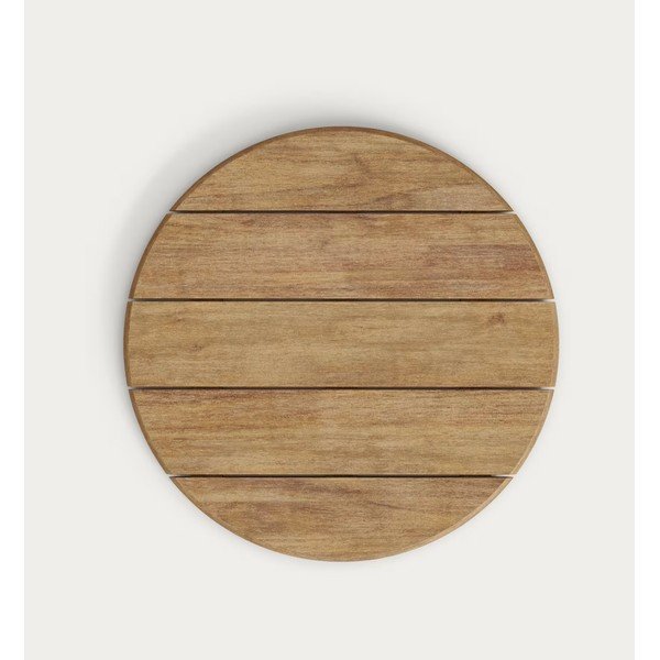 Okrugao vrtni stol s pločom stola od bagrema ø 70 cm Saura – Kave Home-image-3