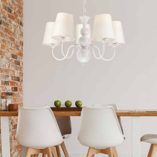 Bijela viseća lampa - LAMKUR-image-2