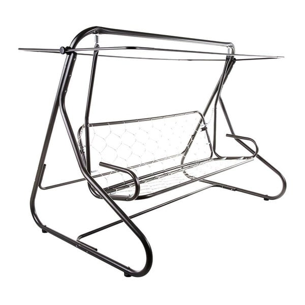 Siva metalna vrtna ljuljačka Milano – Dajar-image-3