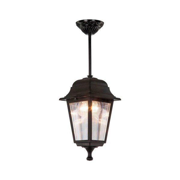 Crna viseća vanjska svjetiljka Homemania Decor Solange-image-2