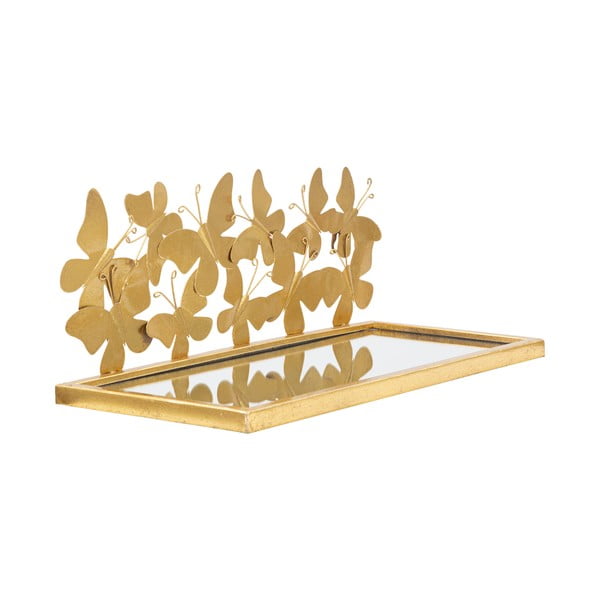 Noćni ormarić u zlatnoj boji Butterfly – Mauro Ferretti-image-3