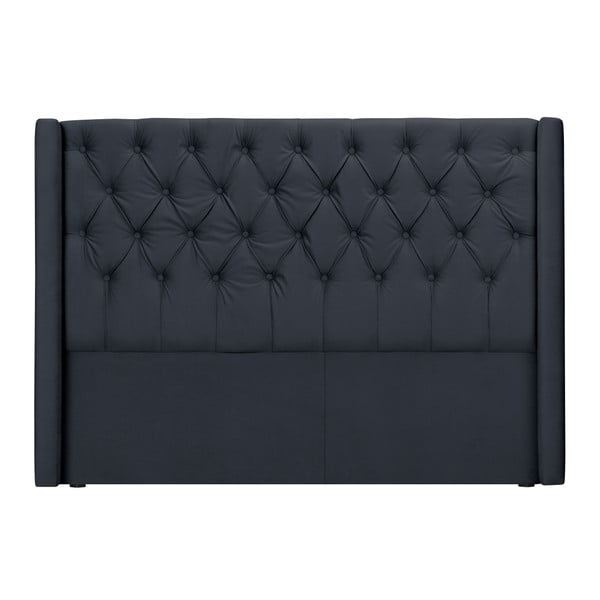 Čelično sivo uzglavlje Windsor &amp; Co Sofas Queen, 176 x 120 cm-image-1