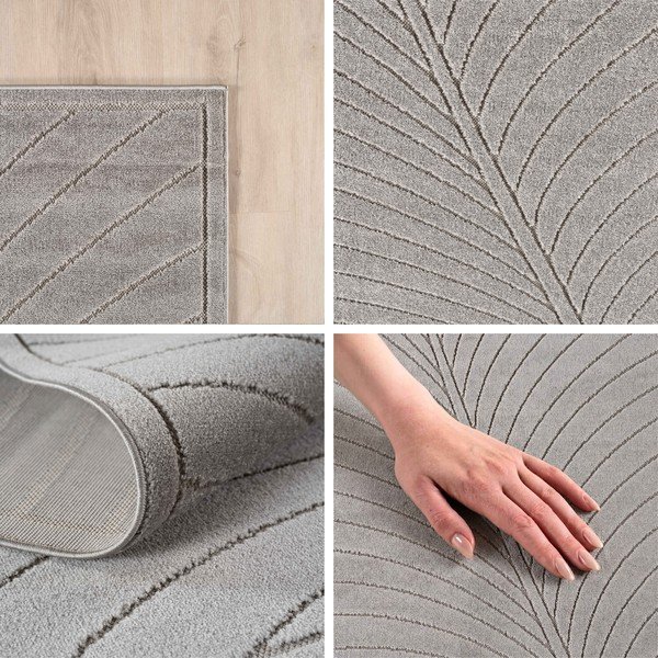 Unutarnji i vanjski tepih u srebrnoj boji 140x200 cm Nova 1204 – Ayyildiz Carpets-image-2