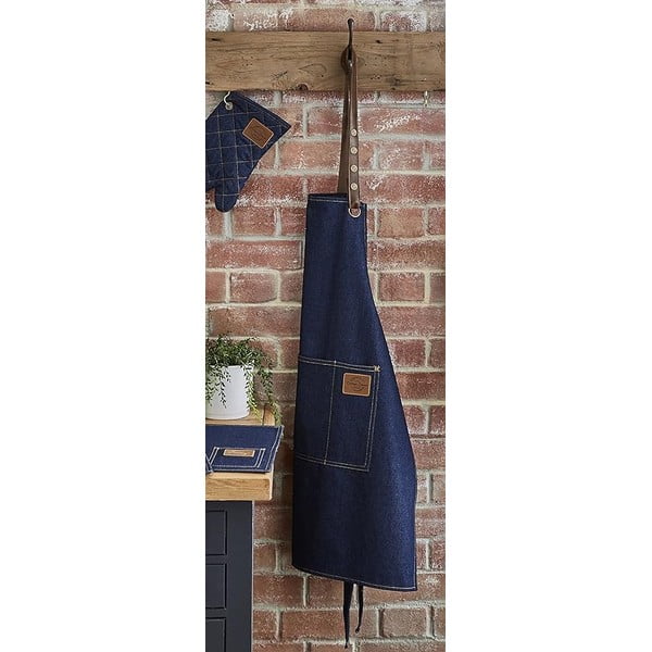 Pregača i rukavica u setu 2 kom Oxford Denim – Cooksmart ®-image-1