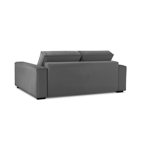 Kauč na razvlačenje od tamnosivog samta Mazzini Sofas Azalea-image-3