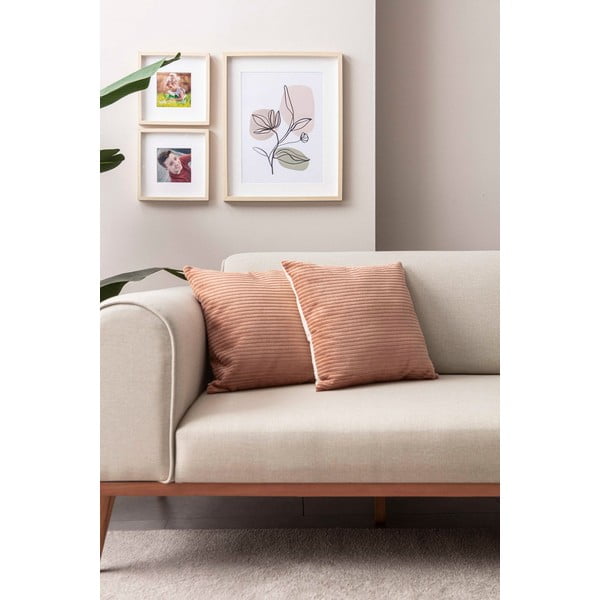 Ukrasne jastučnice u setu 2 kom od samta 43x43 cm – Mioli Decor-image-2