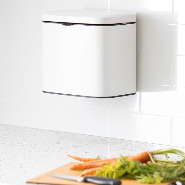 Bijela kanta za bio otpad 4 l Essentials – Ladelle-image-1