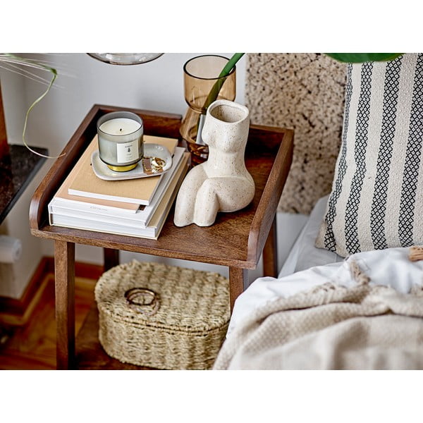 Krem staza od mješavine pamuka 75x245 cm Saxo – Bloomingville-image-1