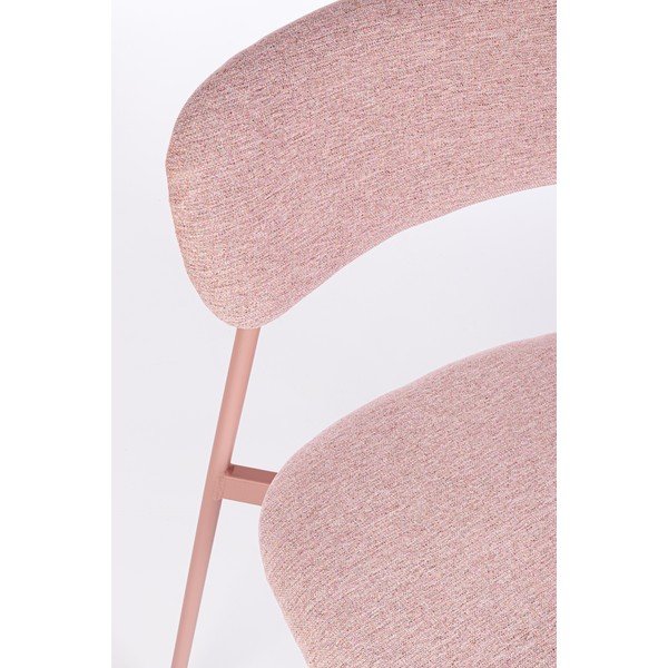 Ružičasta podstavljena blagovaonska stolica Inka – Yes Everyday-image-1
