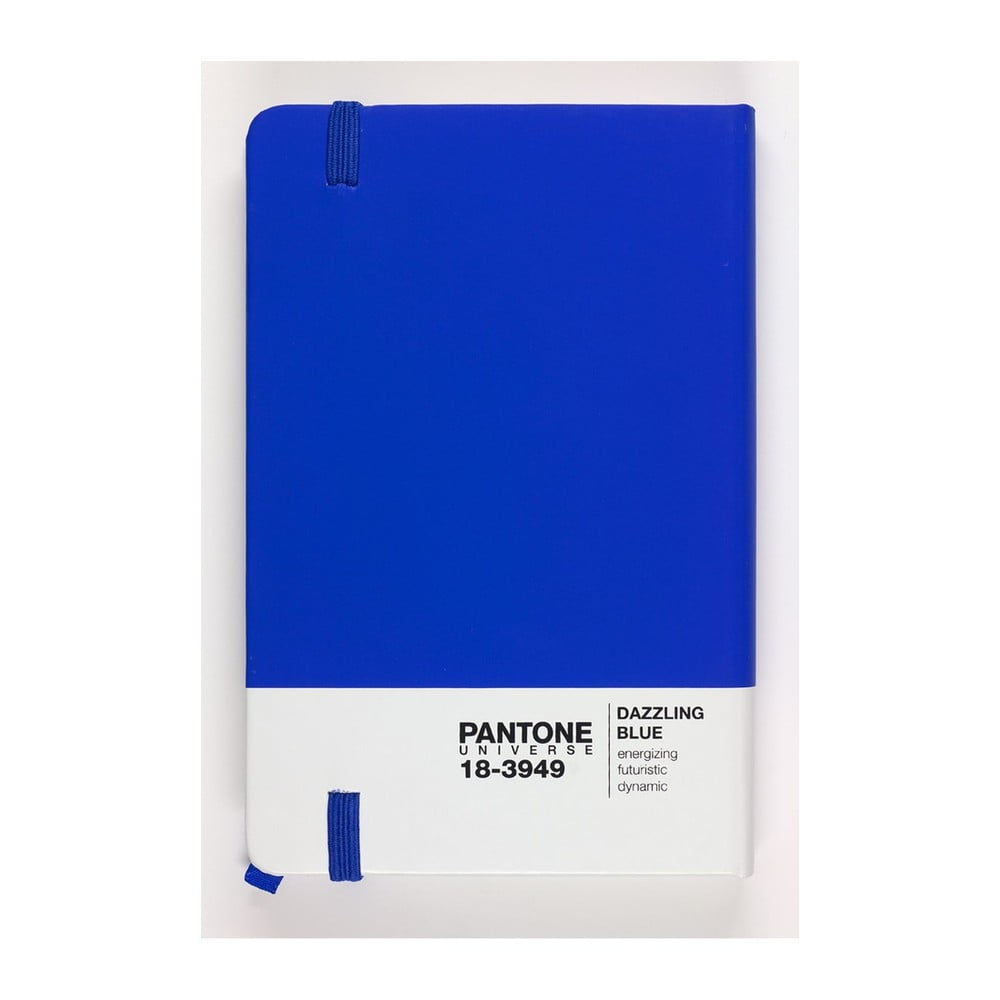 Bilježnica gumena velika sjajno plava-18-3949