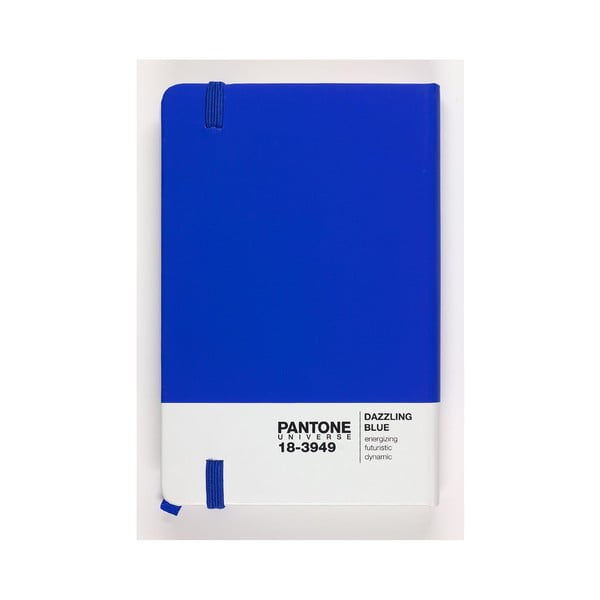 Bilježnica gumena velika sjajno plava-18-3949