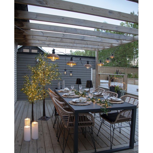 LED vanjska svjetiljka sa solarnim panel (visina 21 cm) Cage – Star Trading-image-4