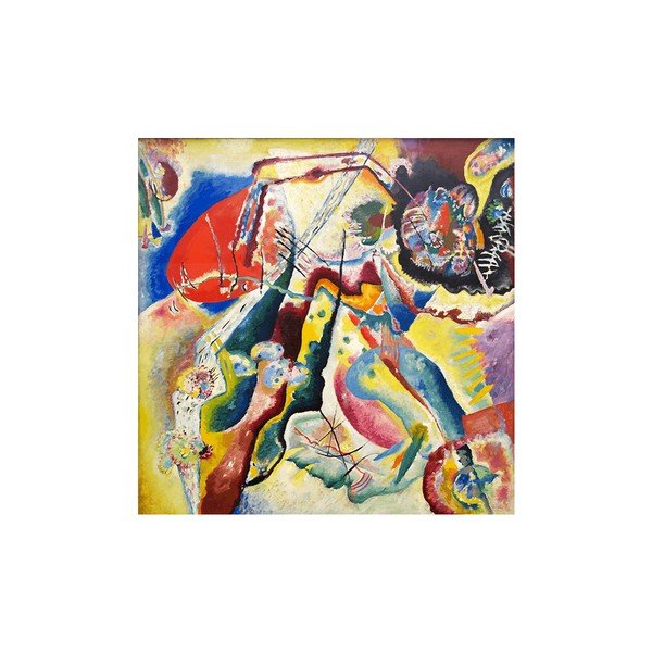 Reprodukcija slike Vasilija Kandinskog, 70 x 70 cm