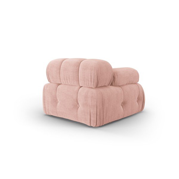 Svijetlo ružičasta modularna sjedeća garnitura Ferento – Cosmopolitan Design-image-4