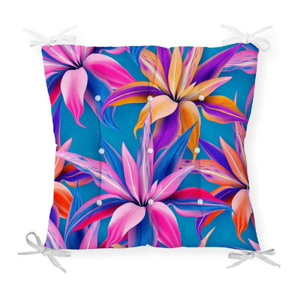 Jastuk za stolicu s udjelom pamuka Minimalist Cushion Covers Flowers, 40 x 40 cm