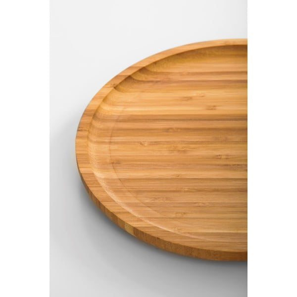 Rotirajući poslužavnik od bambusa Bambum Lily ⌀ 28 cm-image-2