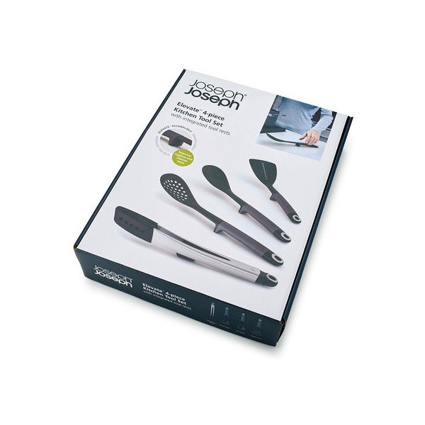Set od 4 crna kuhinjska alata Josepha Josepha Elevatea-image-3