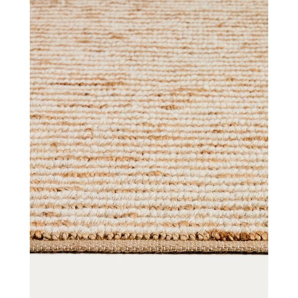 Ručno rađen juten tepih u prirodnoj boji 160x230 cm Derule – Kave Home-image-3