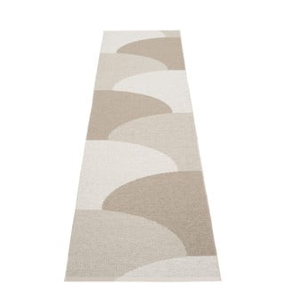 Bež unutarnja i vanjska staza 70x270 cm Hill Dark Linen – Pappelina