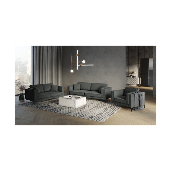 Tamnosivi kauč Milo Casa Attilio, 230 cm-image-4