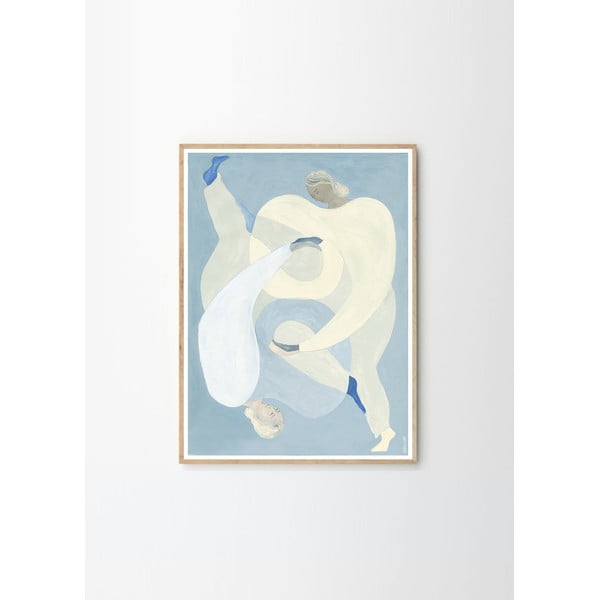 Plakat 50x70 cm Hold You - Blue – Sofia Lind – The Poster Club-image-4