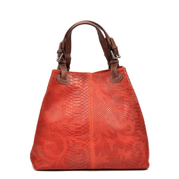 Luisa Vannini Marcelle crvena kožna torbica-image-1