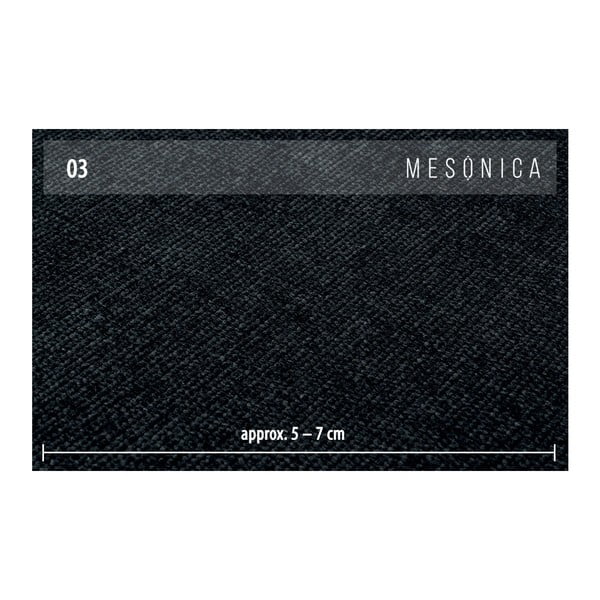 Crna sofa MESONICA Toro, 217 cm-image-4