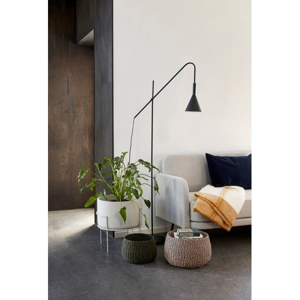 Tamnoplava jastučnica Hübsch Astra, 60 x 40 cm-image-2