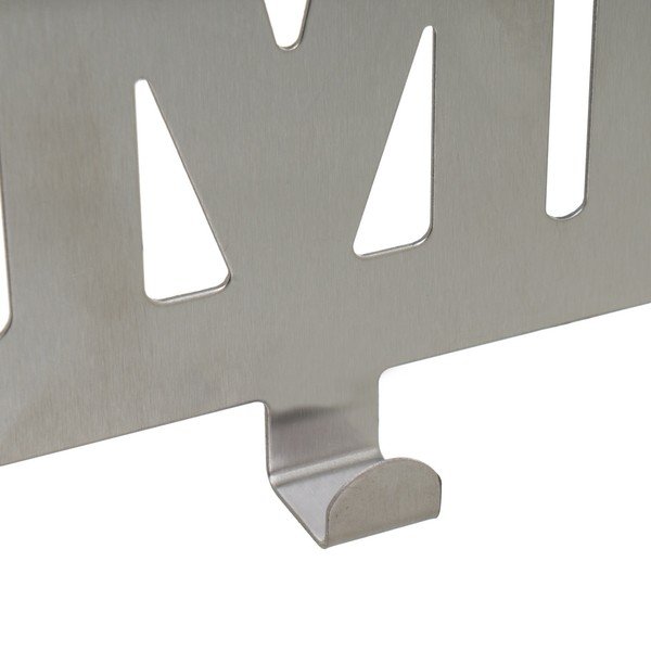 Metalna vješalica za vrata u mat srebrnoj boji 32 cm Home – Casa Selección-image-1