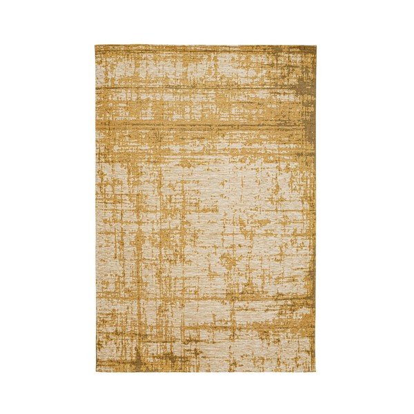 Senf žuti ručno rađen tepih od šenila 155x230 cm Yuno – Bizzotto