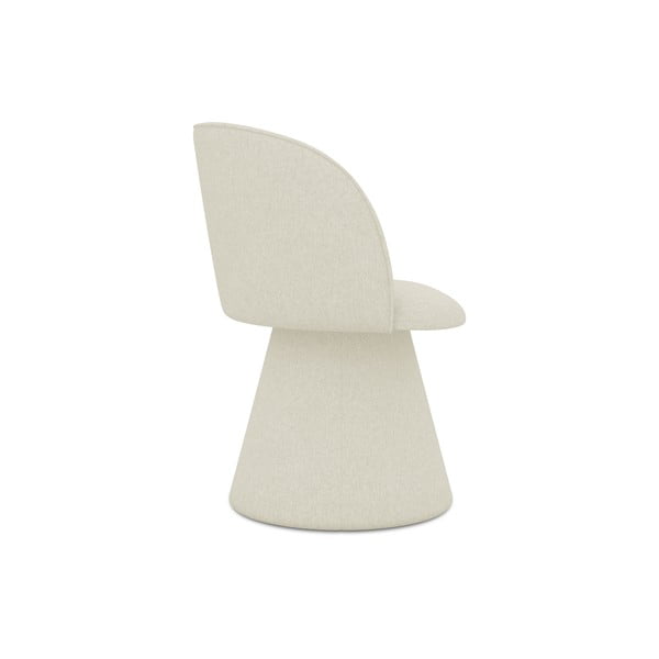 Krem podstavljena blagovaonska stolica Maia – Makamii-image-2