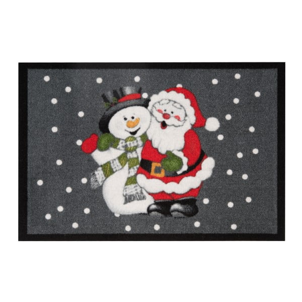 Otirač Hanse Home Santa and Snowman, 40 x 60 cm