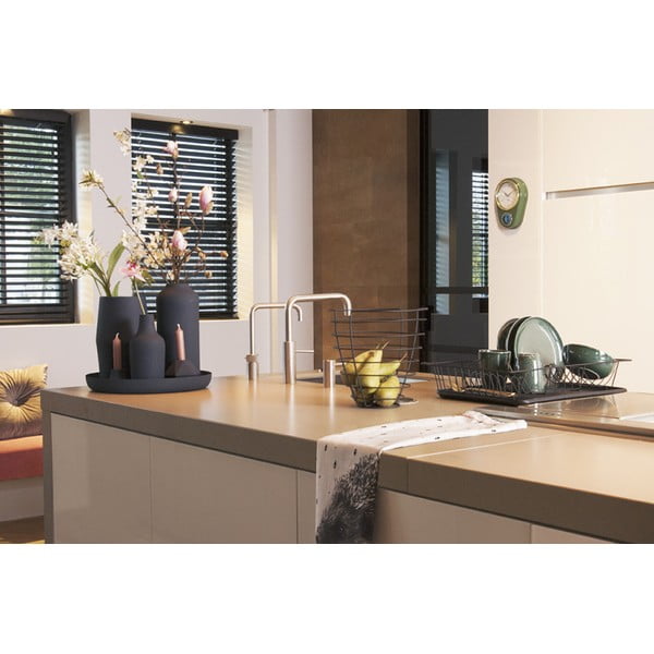 Crni stalak za cijeđenje posuđa PT Living Linea-image-1