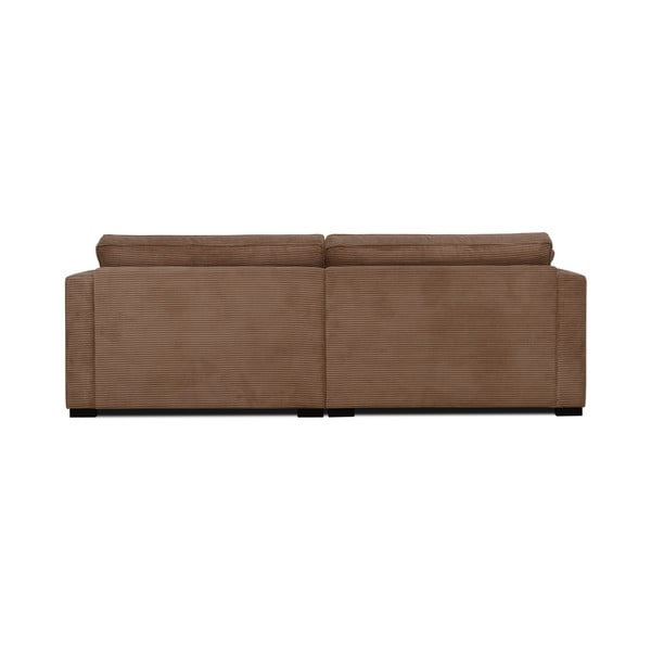 Svjetlo smeđa sofa od samta 236 cm Mobby – Scandic-image-3