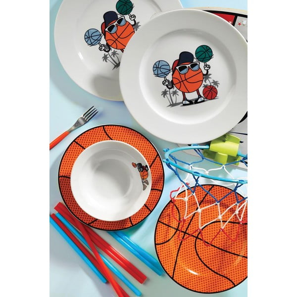 5-dijelni dječji porculanski blagovaonski set Kütahya Porselen Basketball-image-1