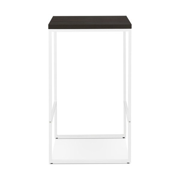 Crni bar stol s bijelim nogama Kokoon Tikafe, visina 105 cm-image-2