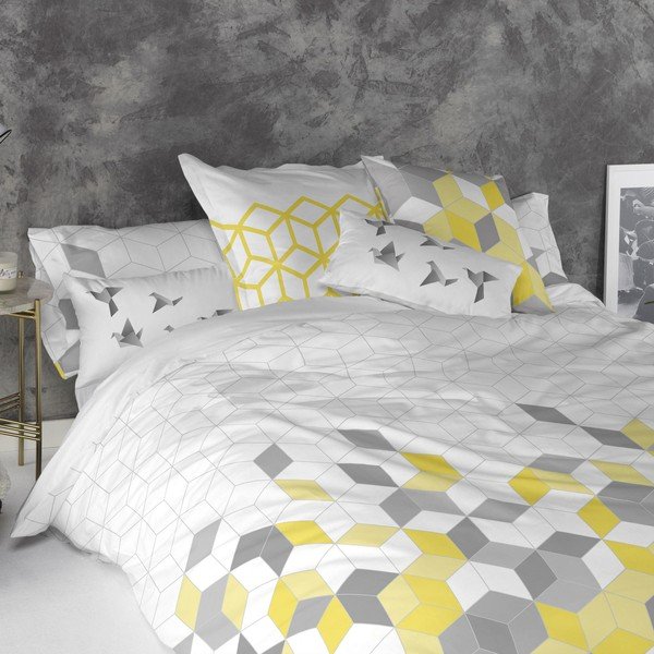 Set od dvije pamučne jastučnice Blanc Symetry, 50 x 75 cm-image-2