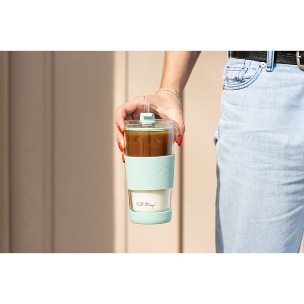 Mentol zelena termo šalica 600 ml Fuori – Vialli Design-image-4