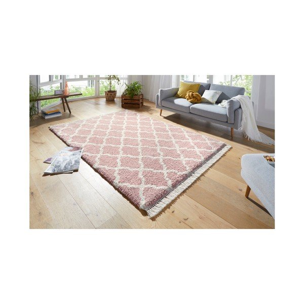 Ružičasti tepih Mint Rugs Marino, 80 x 150 cm-image-1