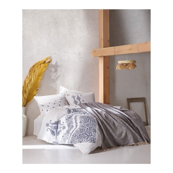 Posteljina za bračne krevete sa plahtama Adonis, 200 x 220 cm