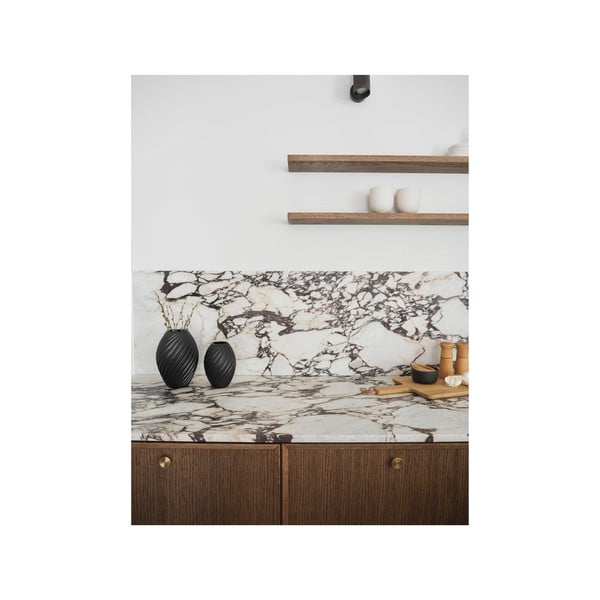 Crna porculanska vaza Morsø River, visina 26 cm-image-2