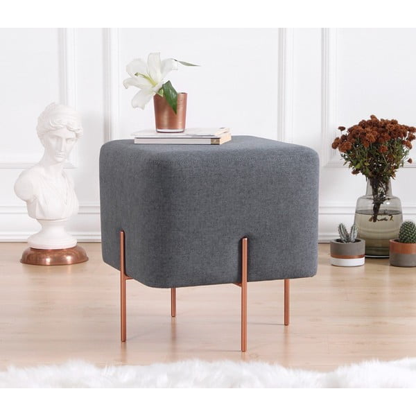 Tamno sivi tabure Copper – Artie-image-3