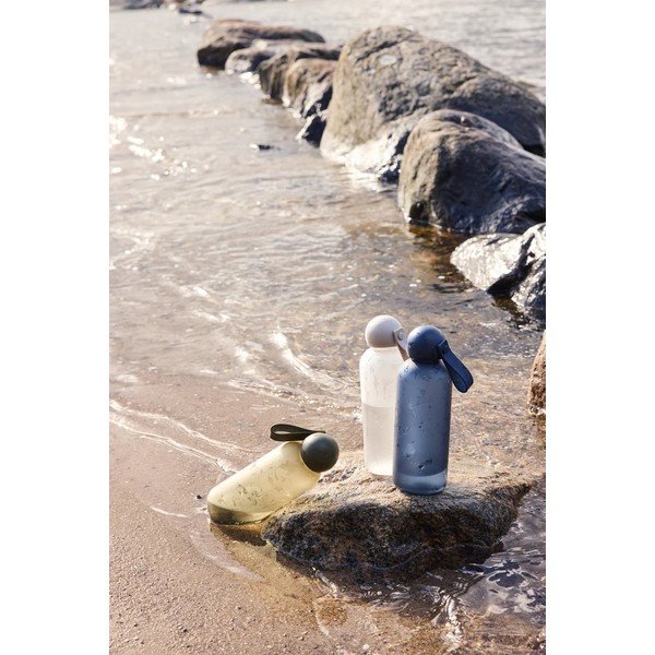 Zelena boca za vodu za put od reciklirane plastike 650 ml Tom – Sagaform-image-1