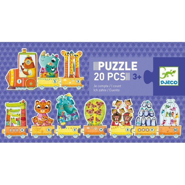Dječja puzzle Djeco Trio Counter-image-1