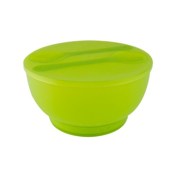 Posuda za salatu s priborom za jelo PT KITCHEN Green Ball-image-1