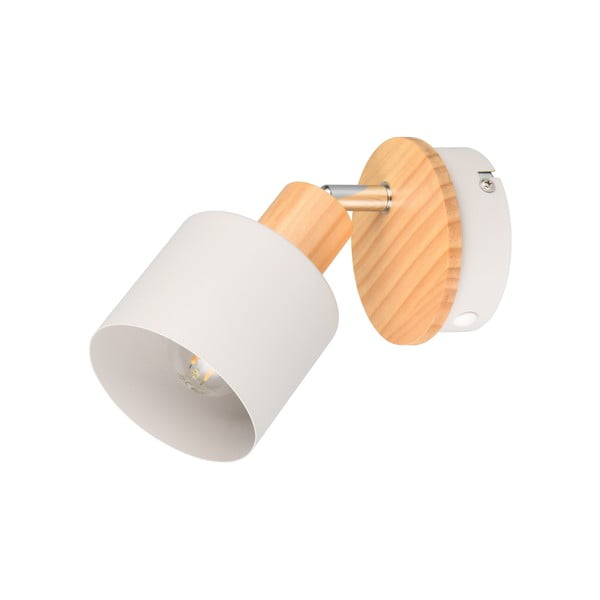 Bijeli/u prirodnoj boji reflektor ø 9 cm Shanti – Trio